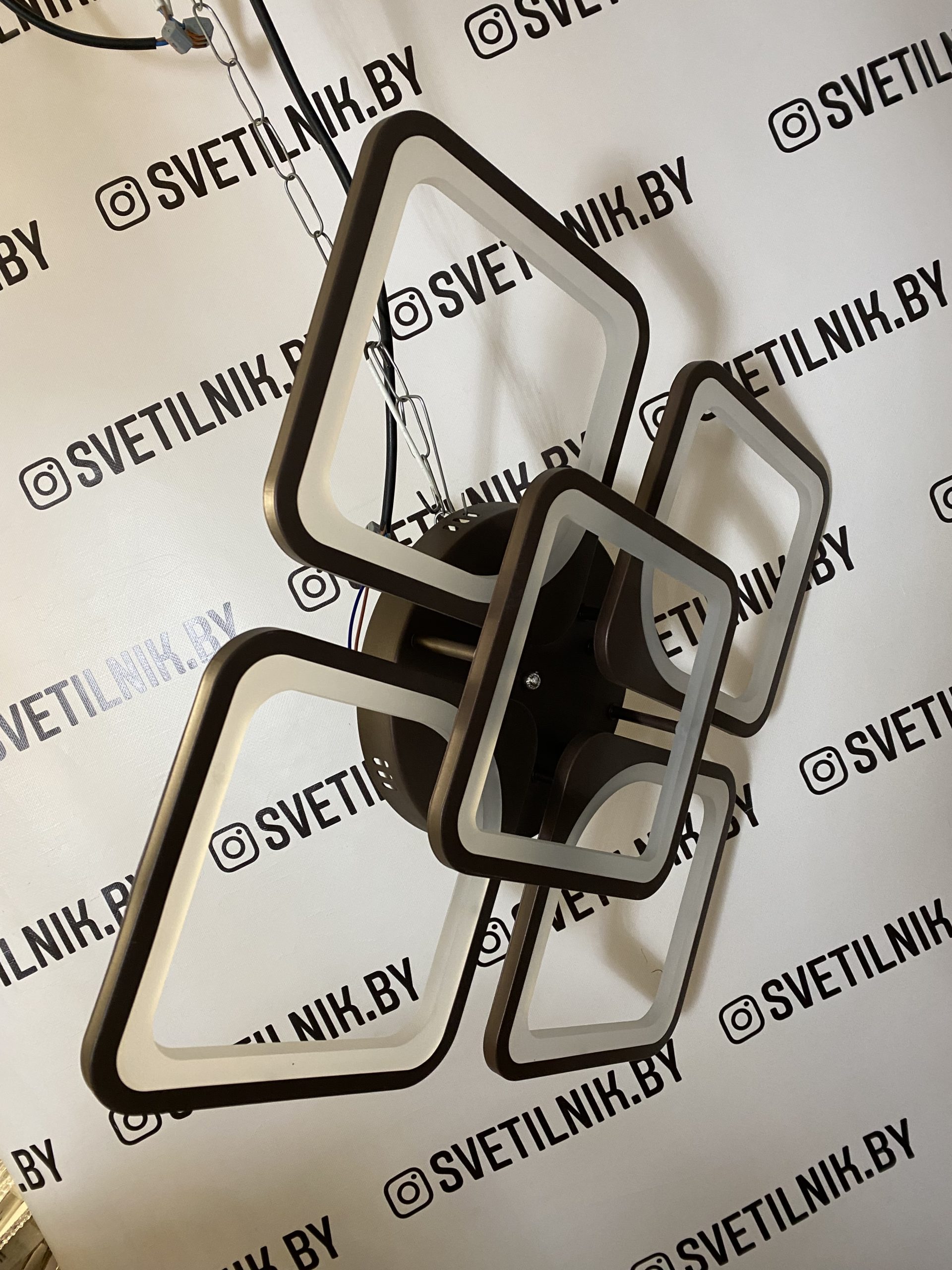 Умный Светодиодный светильник с возможностью управления смартфоном и пультом ДУ 10005/4+1 Coffee — изображение 4