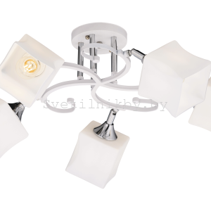 ЛЮСТРА 4607/5 WT+CH