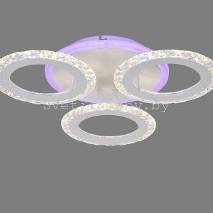 светильник потолочный T3616/3 WT+RGB