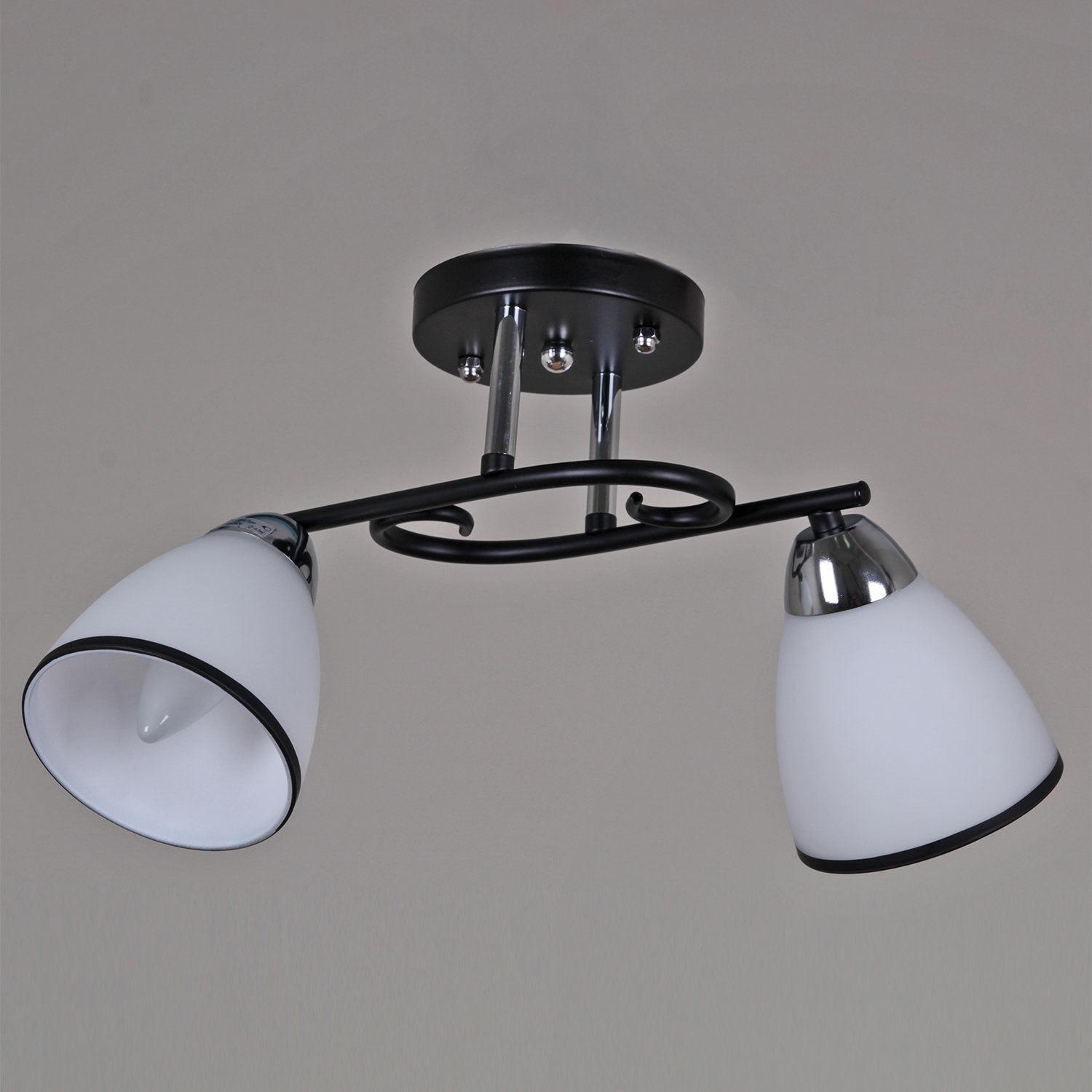 09127-3.3-02 CR+BK светильник потолочный 2