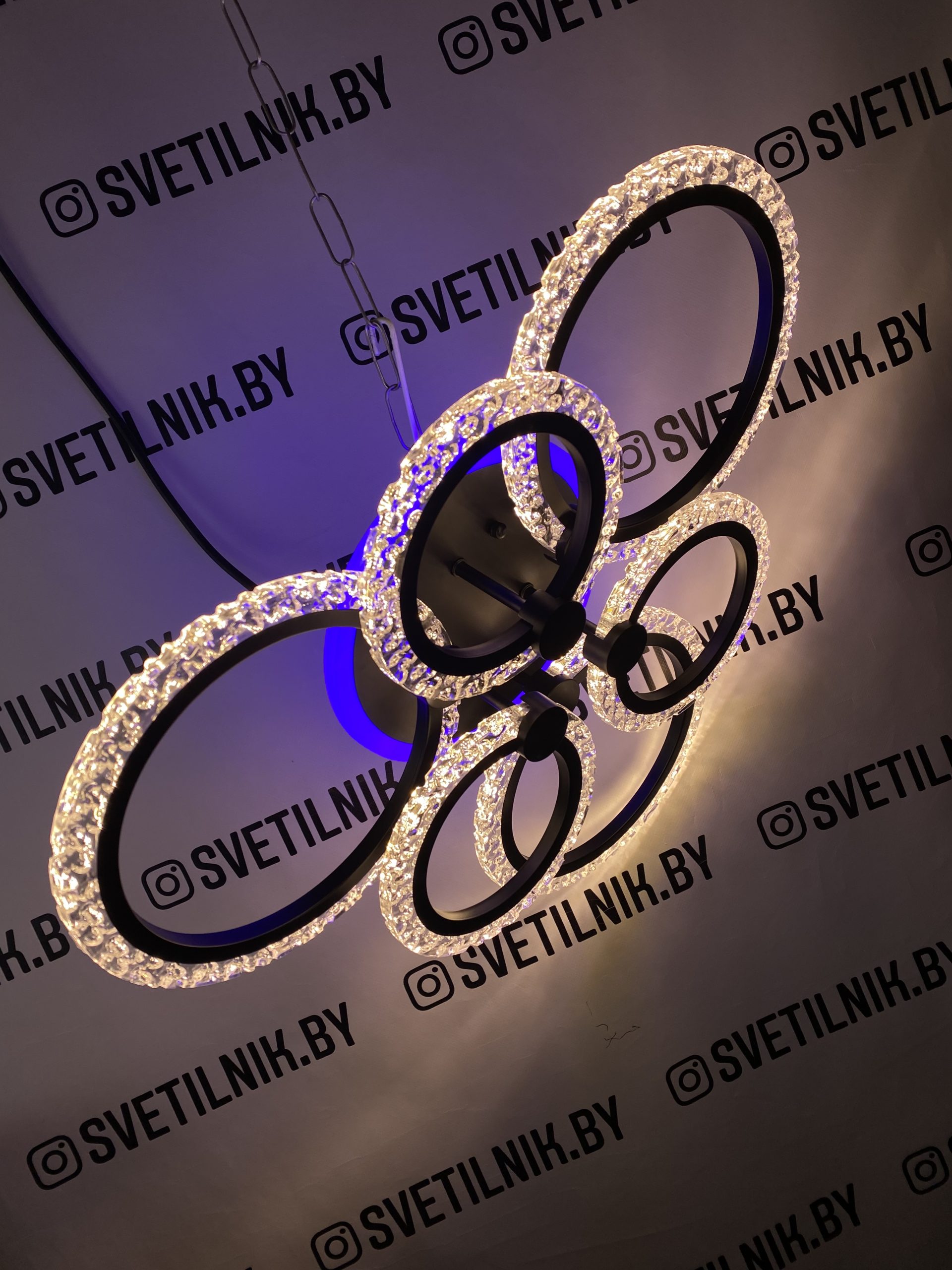 Светодиодный светильник A3009/3+3 BK+RGB — изображение 2