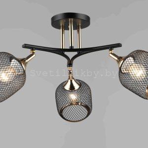 светильник потолочный 5150/3 BK+FGD