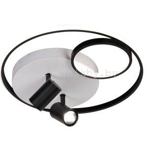 светильник потолочный 2453/480 WHITE+BLACK