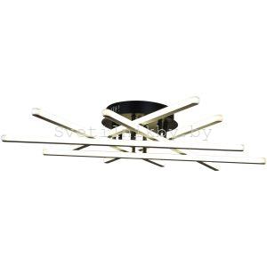 Светодиодная люстра 08855-3.3-06C BK+GY светильник потолочный