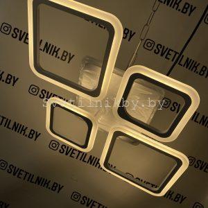 Умный Светодиодный светильник с возможностью управления смартфоном и пультом ДУ 9951/4 WT