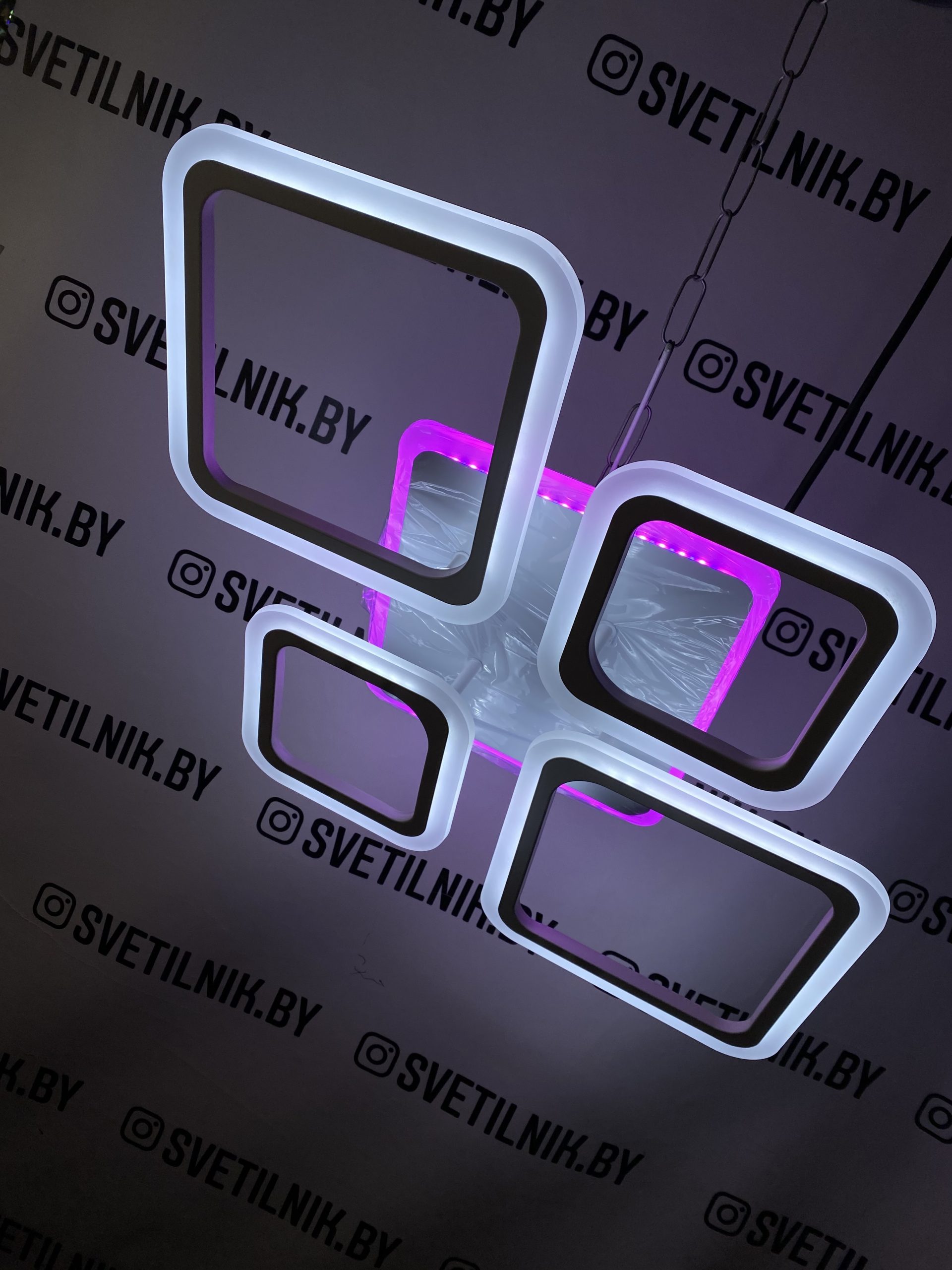 Умный Светодиодный светильник с возможностью управления смартфоном и пультом ДУ 9951/4 WT — изображение 3