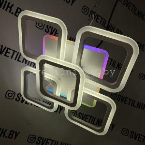 Светильник светодиодный с ПДУ 8036/4+1 WT