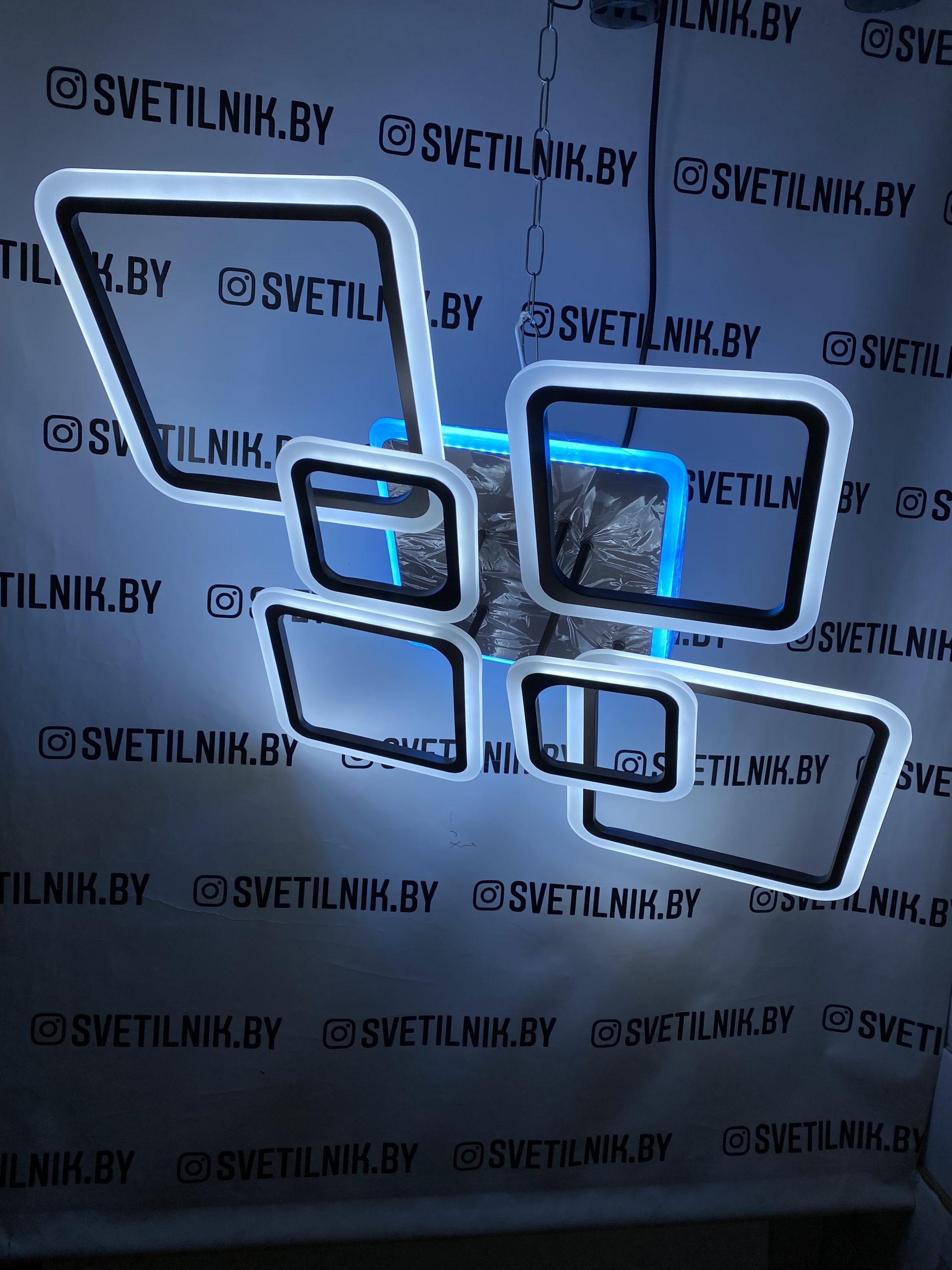 Светодиодный светильник с возможностью управления смартфоном и пультом ДУ 9951/6 Coffee — изображение 3