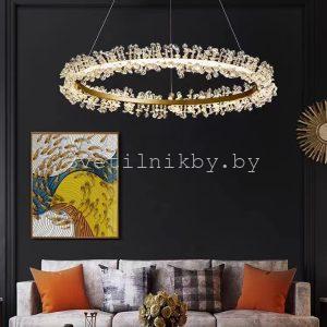 Светильник светодиодный LED NewRgy 555P-400 BRONZE+CL