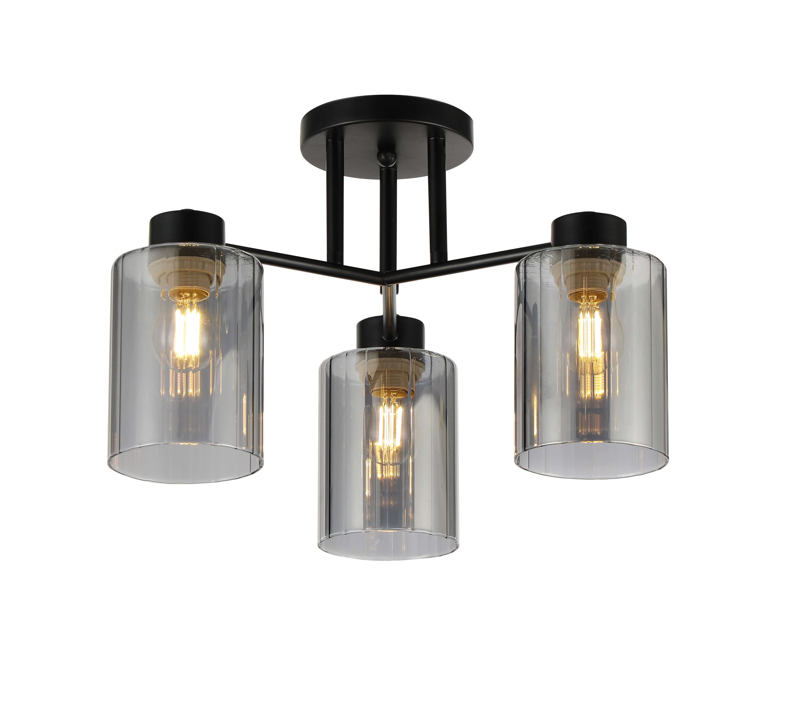 ЛЮСТРА 07338/3 BLACK