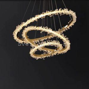 Светильник светодиодный LED NewRgy 555P-800+600+400 BRONZE+CL