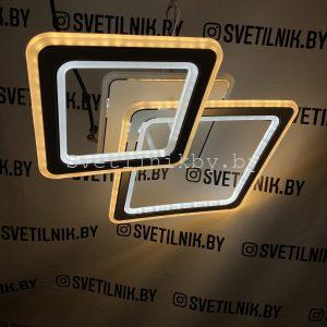 Светильник светодиодный с пультом ПДУ 7203/1+1 WT+CR