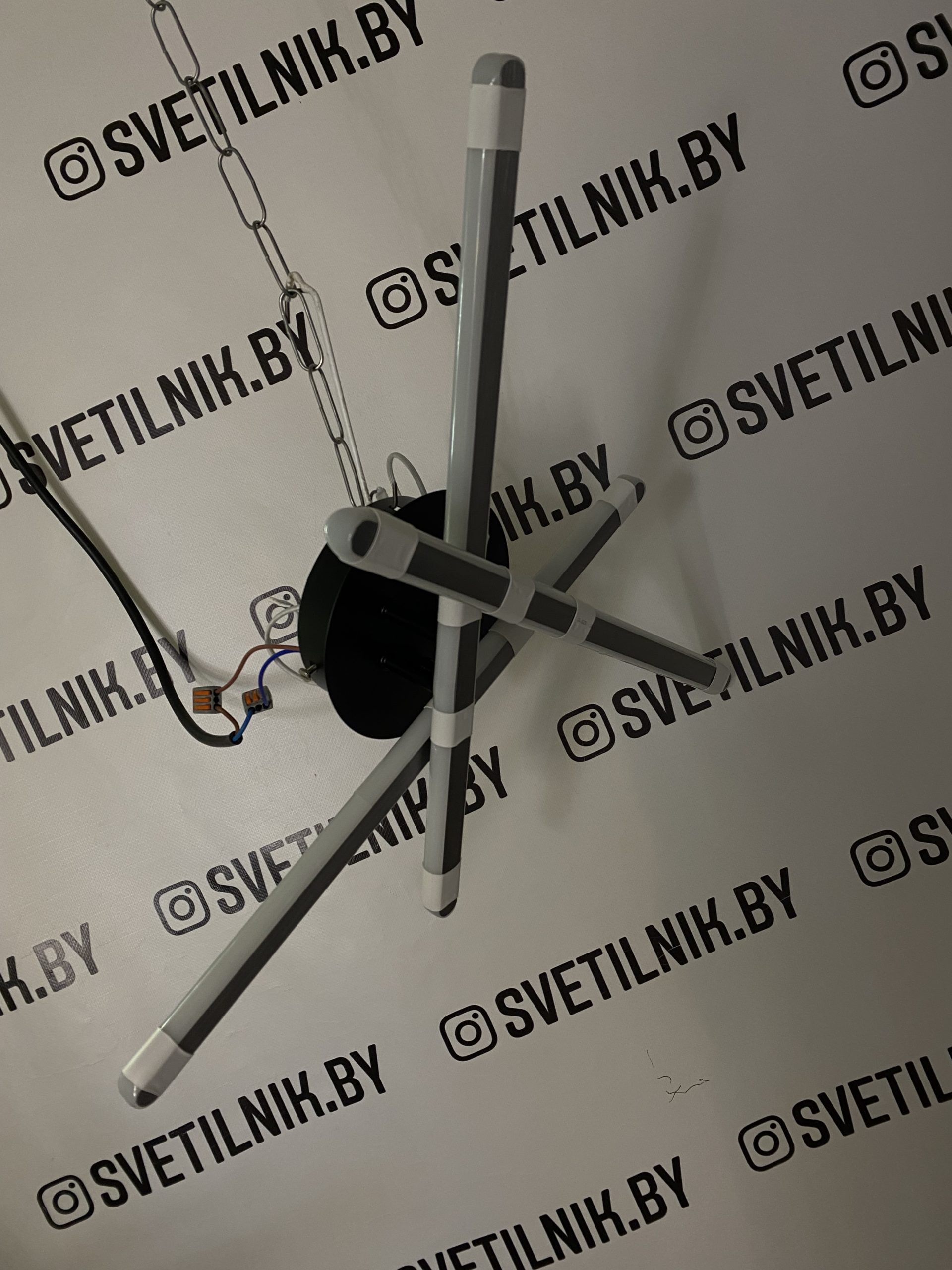 Светильник светодиодный с пультом ПДУ 8855/3 BK — изображение 4