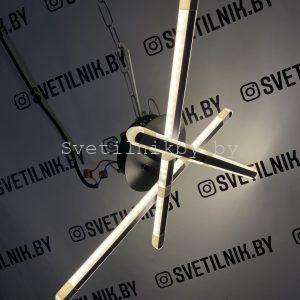 Светильник светодиодный с пультом ПДУ 8855/3 BK