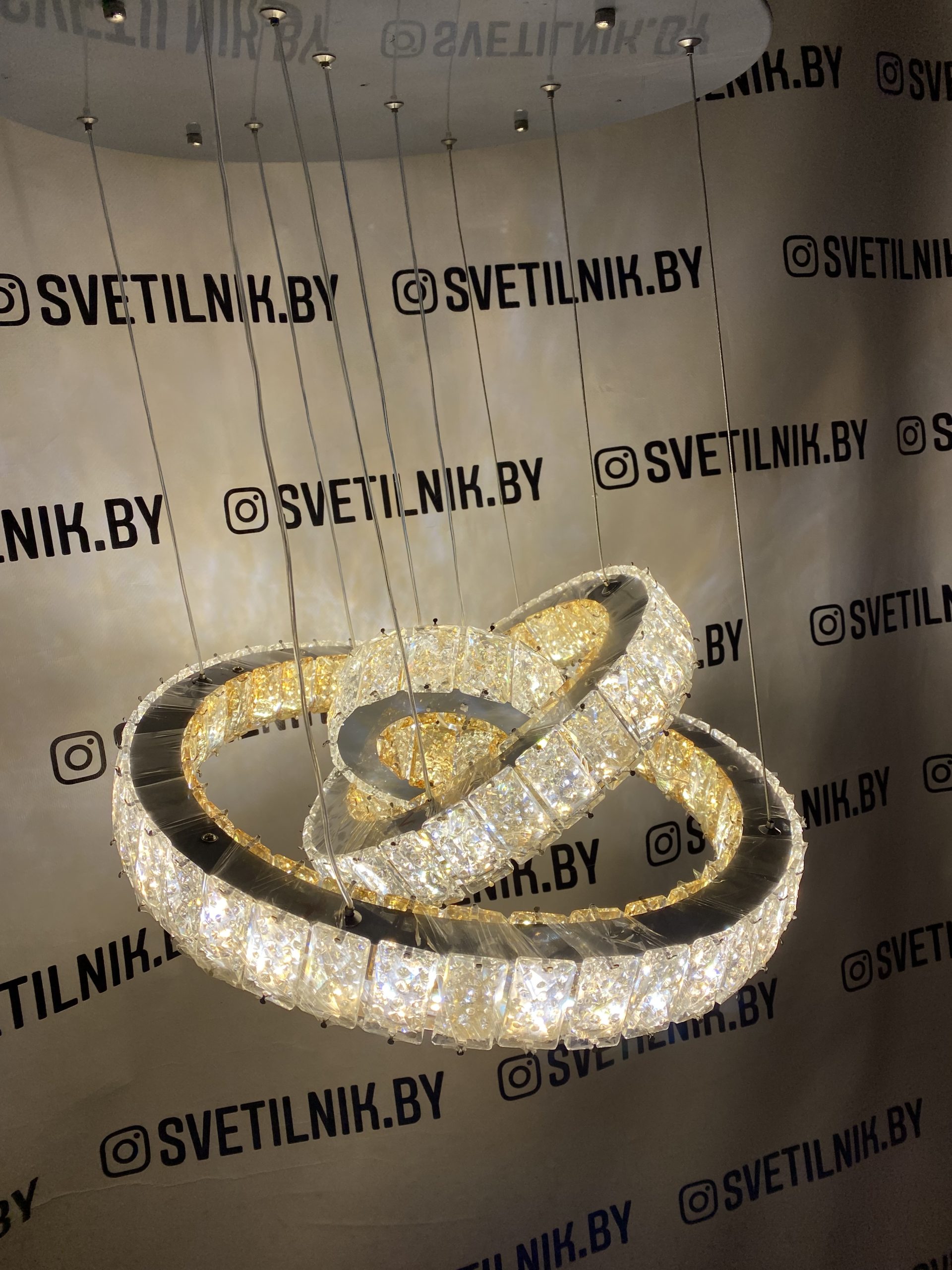 Светильник светодиодный с пультом ПДУ 5018/3 CR — изображение 3