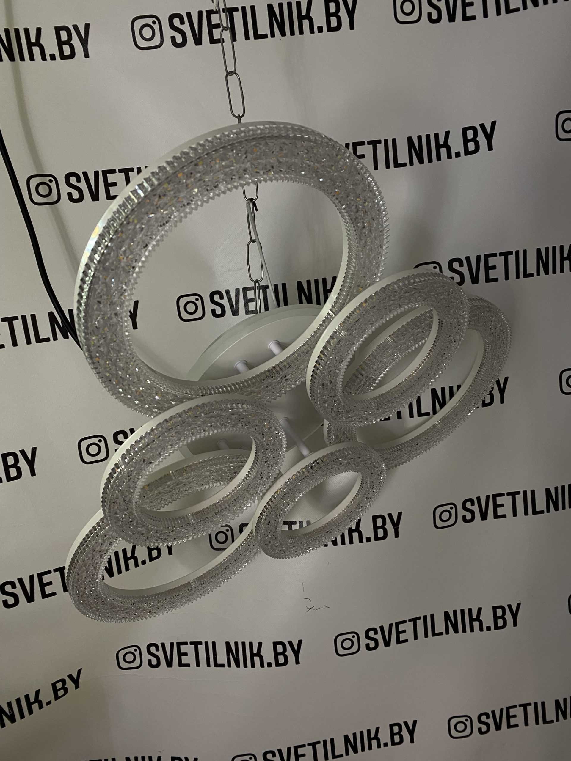 Светильник светодиодный с пультом ПДУ 7277/3+3 WT — изображение 4