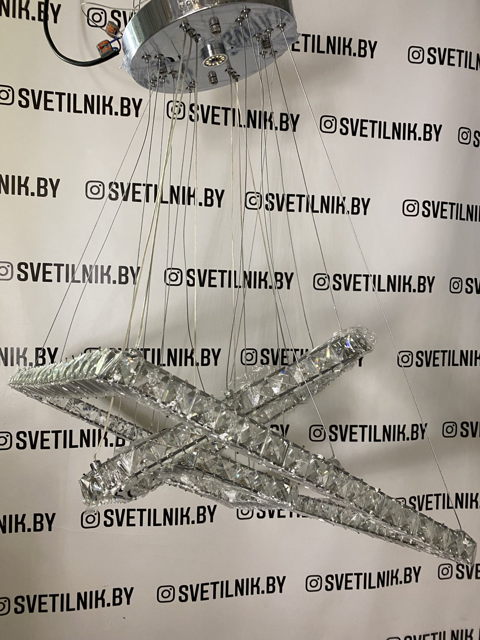 Светодиодный светильник с возможностью управления пультом ДУ 604/600+400+200CR — изображение 4