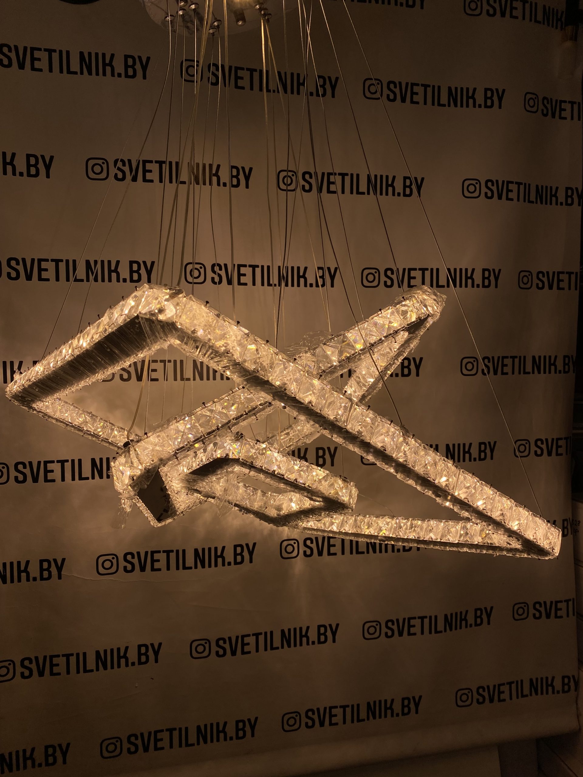 Светодиодный светильник с возможностью управления пультом ДУ 604/600+400+200CR — изображение 2