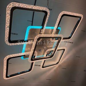 Умный Светодиодный светильник с возможностью управления пультом ДУ и смартфоном ( при помощи приложения!)  8502/4+1 CR