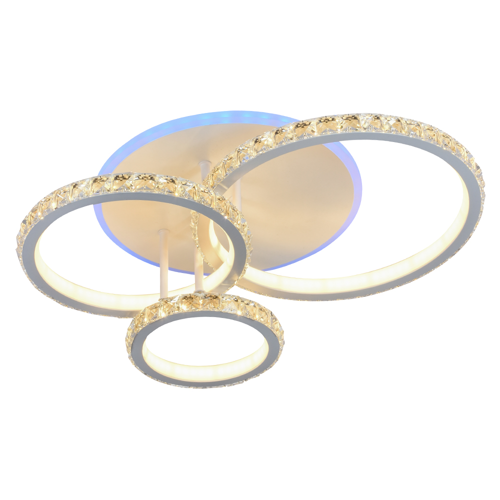 Светильник светодиодный 8052/3 WHT 150W+8W RGB