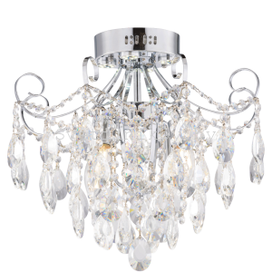Люстра хрустальная 1501/4+4 CR