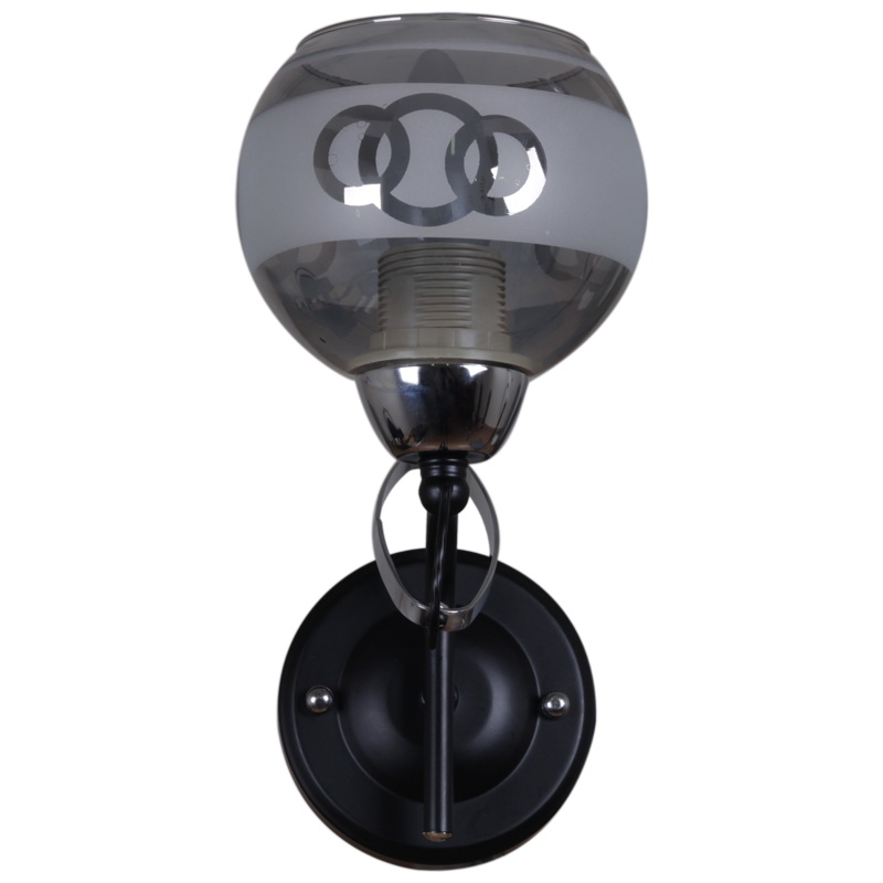 Бра 22115-0.2-01 BK+CH-2