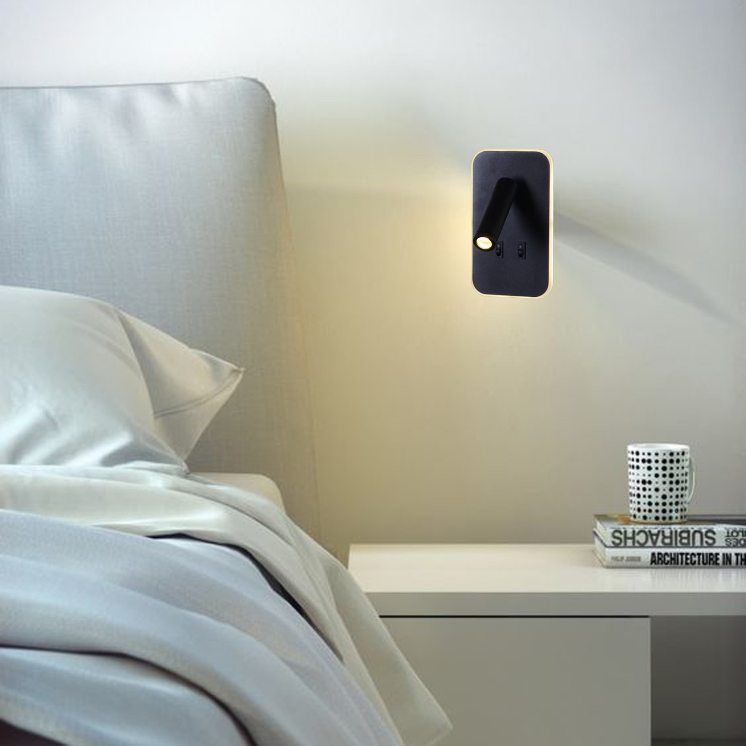 Бра 86204-9.2-001KT LED12W BK-4