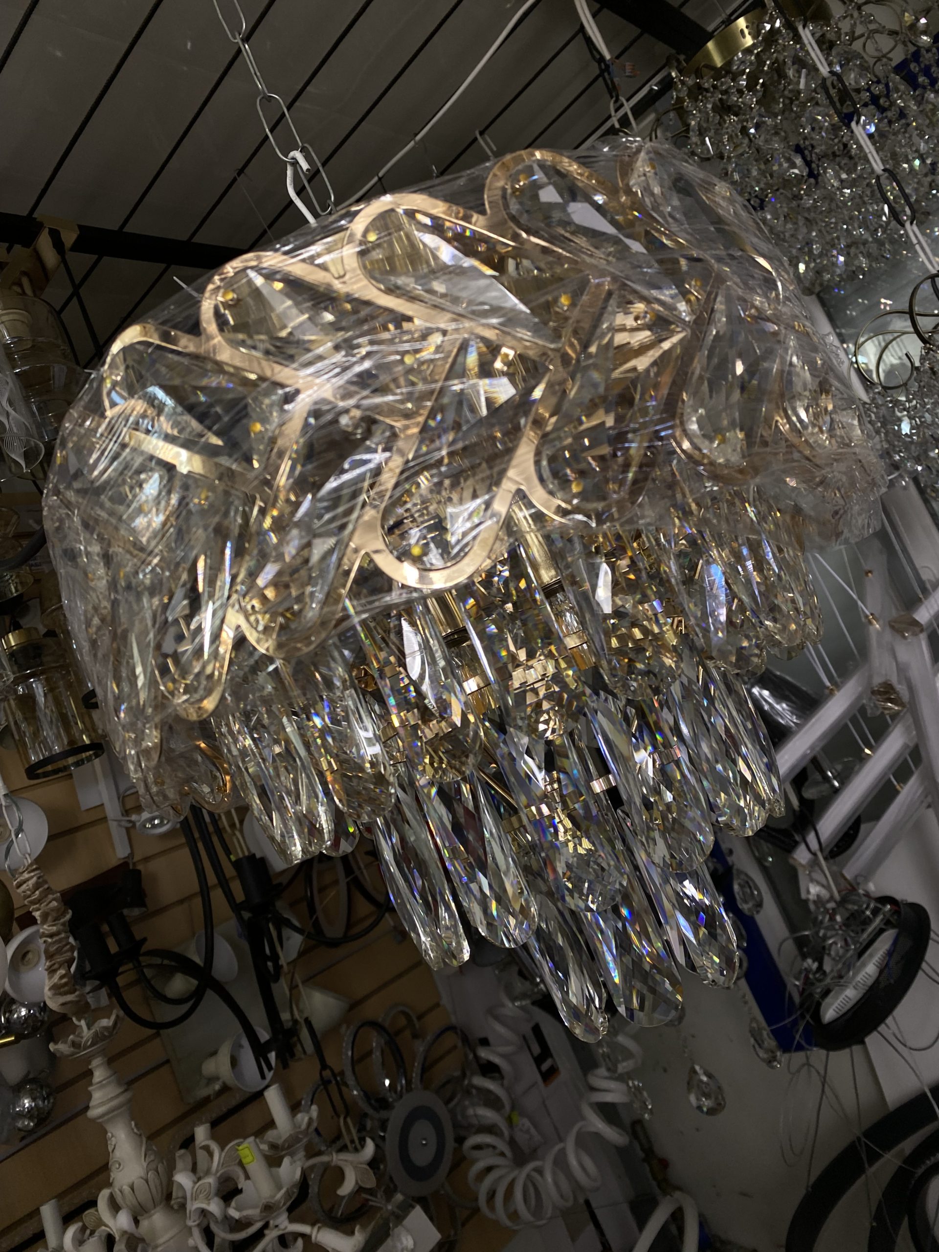 Люстра хрустальная 1983/6+4 GD — изображение 4