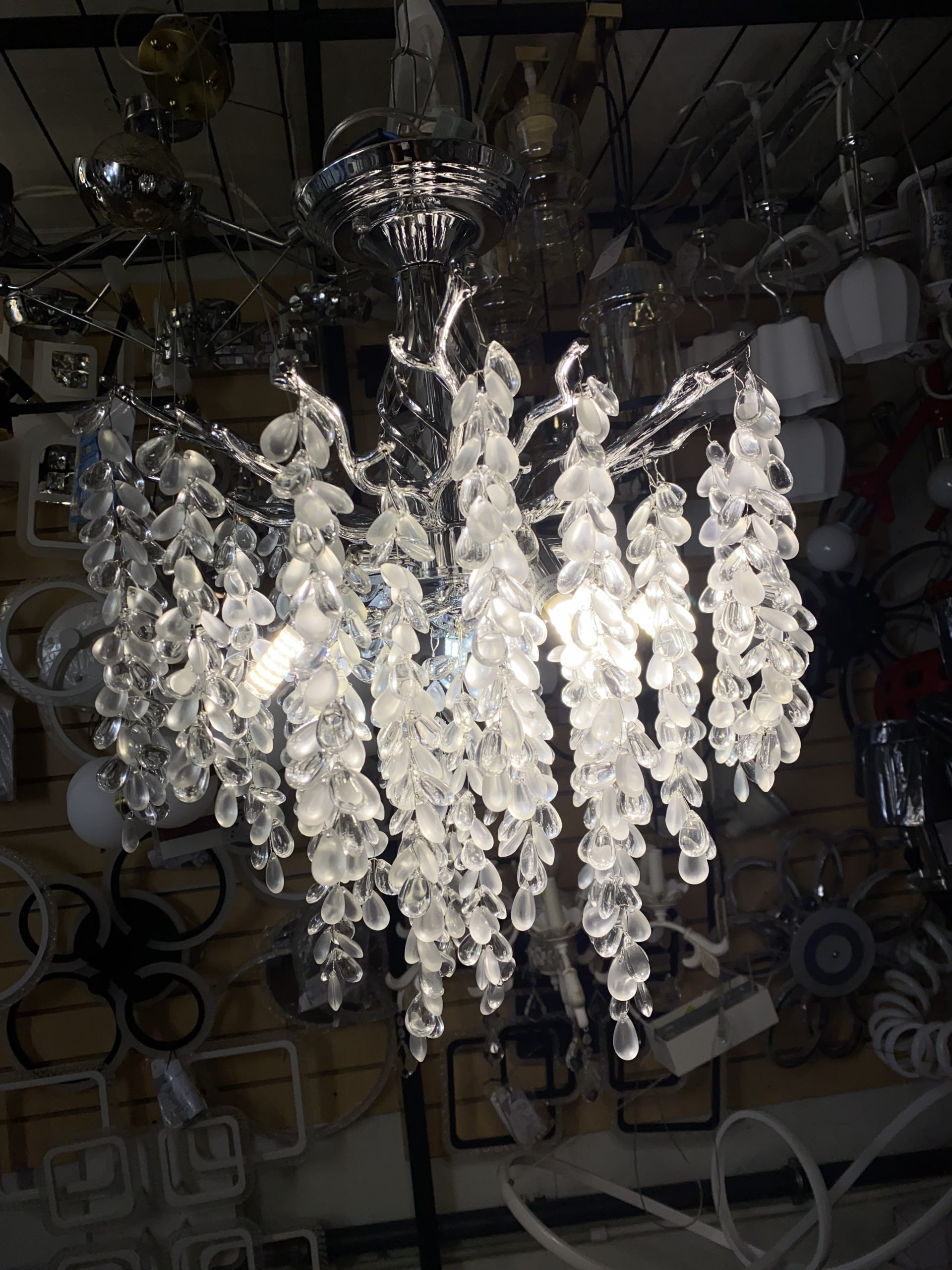 Люстра хрустальная 33008/5 CR — изображение 2