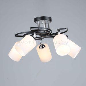 Люстра классическая 5914/5 BK+CR