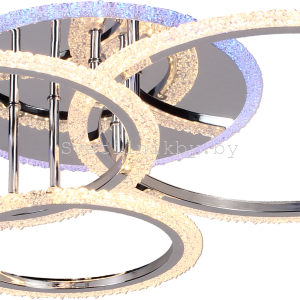 Светильник светодиодный 8447/3 CHR 90W+8W RGB