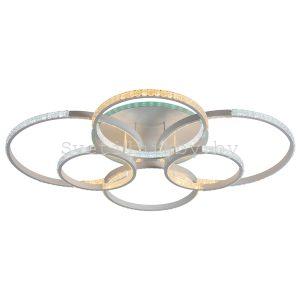 Светильник светодиодный 8047/6 WHT 212W+10W RGB