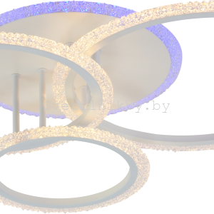 Светильник светодиодный 8447/3 WHT 90W+8W RGB