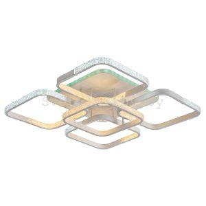 Светильник светодиодный 8026/4+1 WHT A 148W+10W RGB