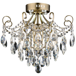 Люстра хрустальная 1501/4+4 AB
