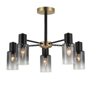 Люстра классическая 85717/5 COPPER+BLACK