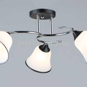 Люстра классическая 3918/3 CH+BK