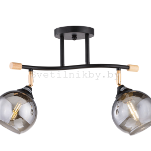 Люстра классическая 8815/2 BK+FGD+WOOD