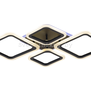 Светильник светодиодный 3012/2+2 BK+RGB