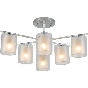 Люстра классическая 07389/6 CHROME+WHITE