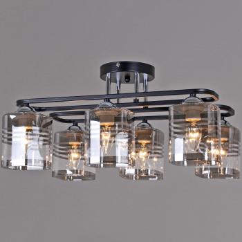 Люстра классическая 70209-0.3-06 BK+CR