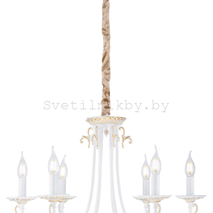ЛЮСТРА подвесная 5017/6 WH+GD