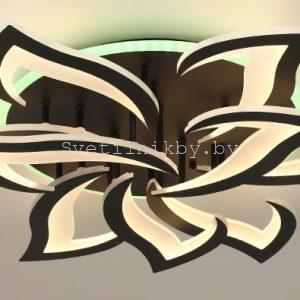 Светильник светодиодный 3016/6+3 BK+RGB