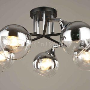 ЛЮСТРА 4104/5 BK+CR
