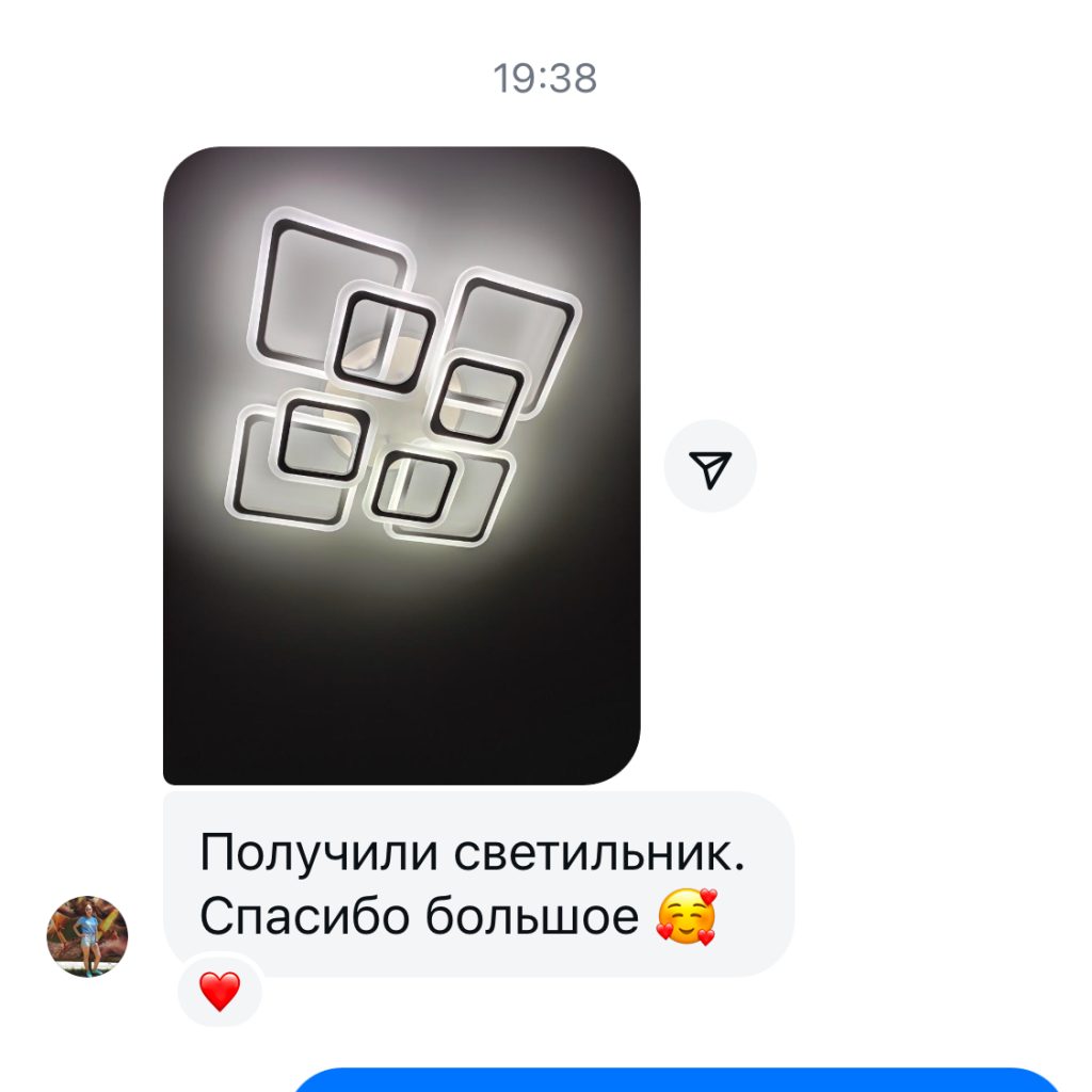 Отзывы наших клиентов - svetilnikby.by