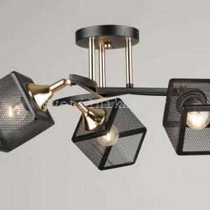 ЛЮСТРА 5708/3 BK+FGD