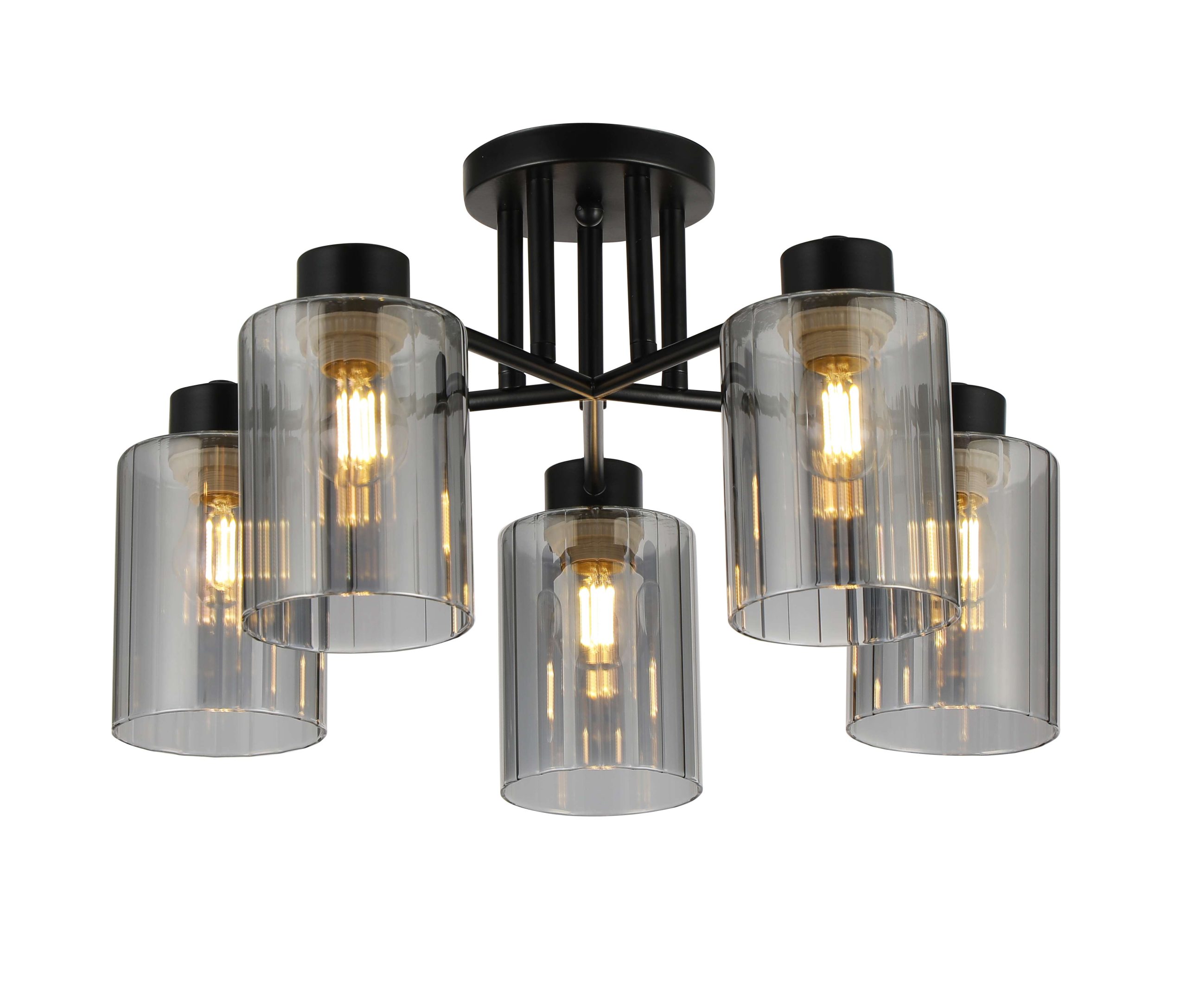 ЛЮСТРА 07338/5 BLACK