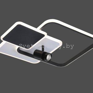 Светильник светодиодный 2576 WT+BK