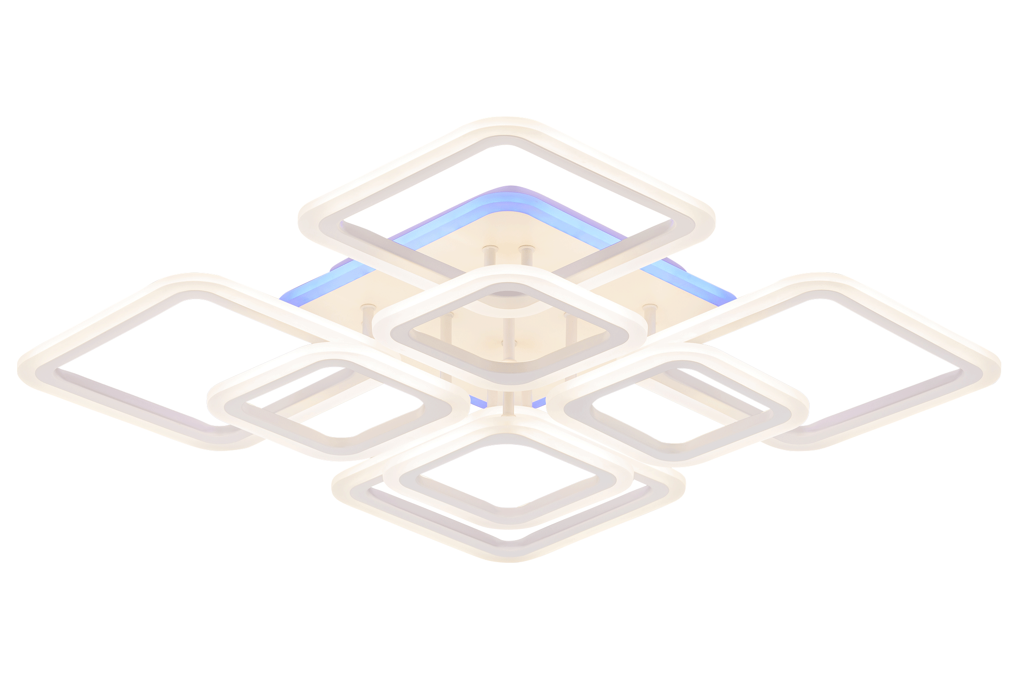 Светильник светодиодный 3012/4+4B WT/RGB