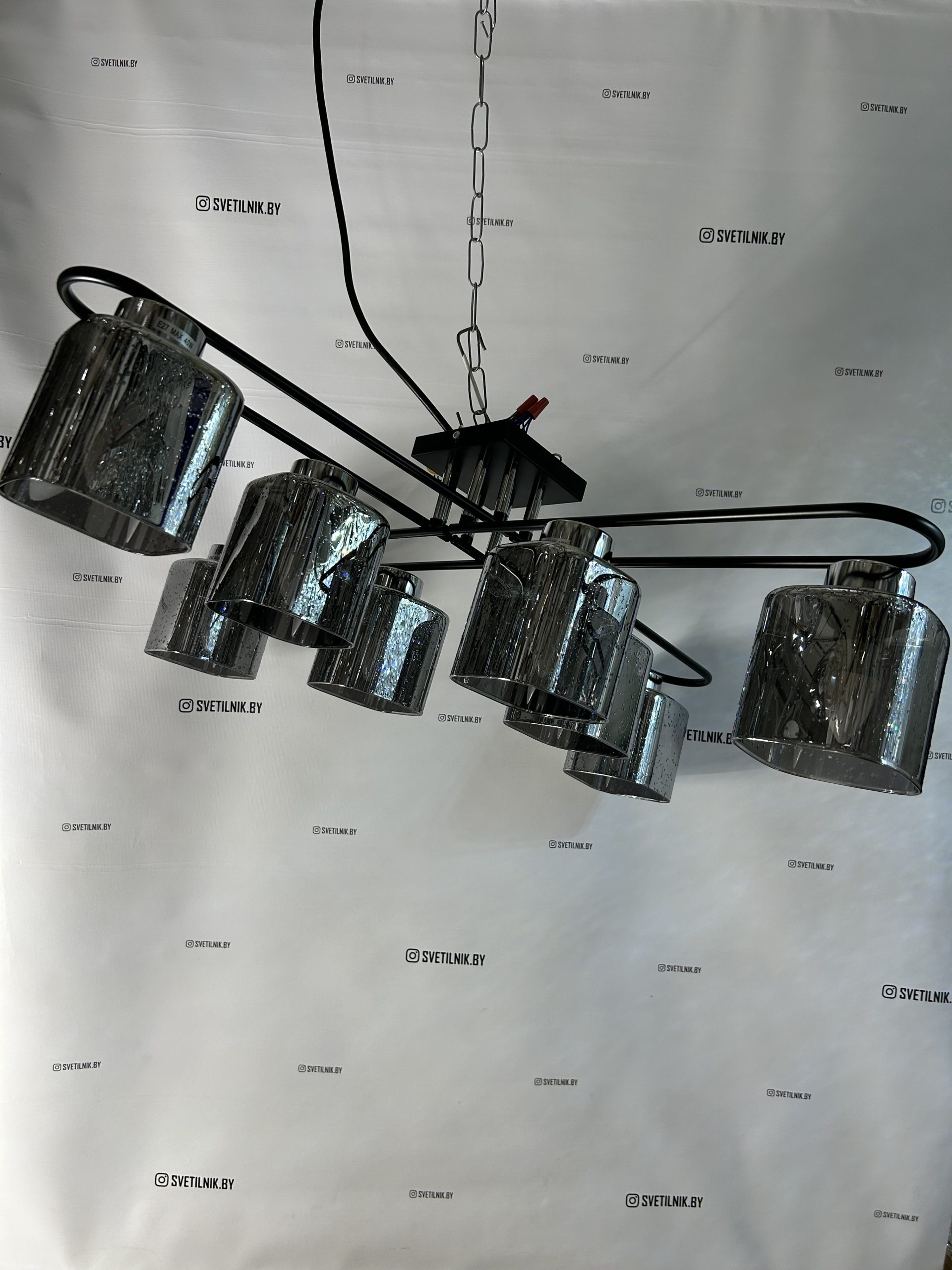 Люстра 07380/8 BK+CR — изображение 2